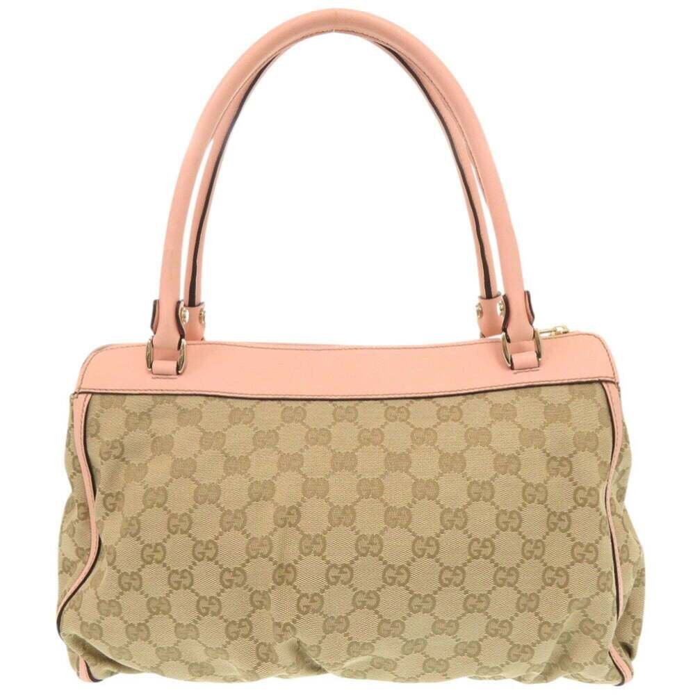 GUCCI Authentic Cream Leather Tote Bag - Picture 3 of 11